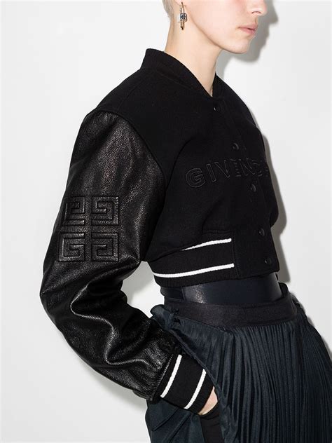 givenchy star bomber jacket|givenchy cropped jacket.